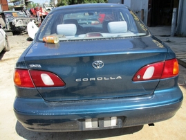 2000 TOYOTA COROLLA VE TEAL 1.8L AT Z16289